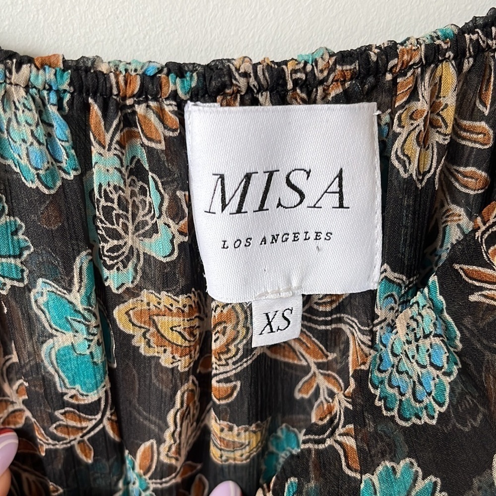 MISA Los Angeles | Ellie Dress in Goldleaf - Size XS - Picture 6 of 13